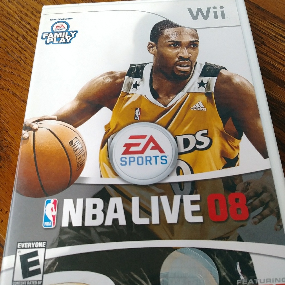 Wii nba live 08 game